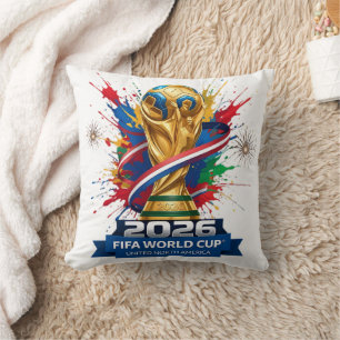 Voetbalfan 2026 Voetbal Thema Decorative Kussen