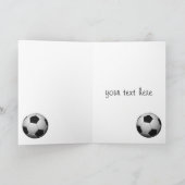 Voetbalfoto kaart (Binnen)