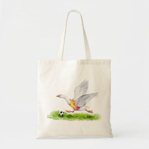 Voetbalgans Tote Bag