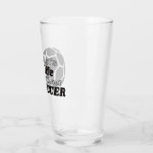 Voetbalglas bier glas (Links)