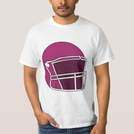 Voetbalhelm T-shirt (Voorkant)