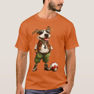 Voetbalhonden cadeau t-shirt