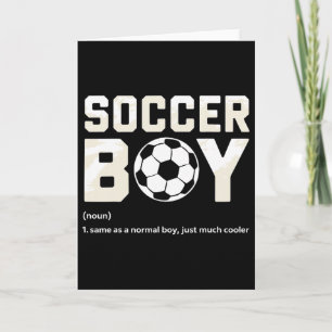 Voetbaljongen Definitie Kaart