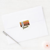Voetbalkoorts Ronde Sticker (Envelop)