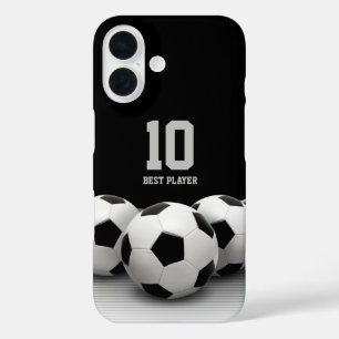 Voetballen   Beste afspeelnummer iPhone 16 Hoesje