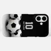 Voetballen | Beste afspeelnummer Case-Mate iPhone Case (Achterkant (horizontaal))
