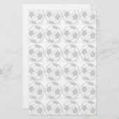 Voetballen Briefpapier (Voorkant / Achterkant)