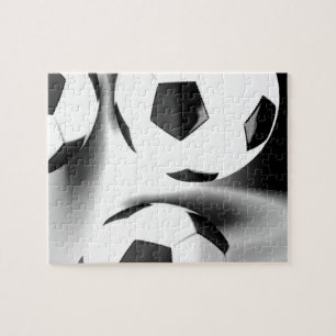 Voetballen Legpuzzel