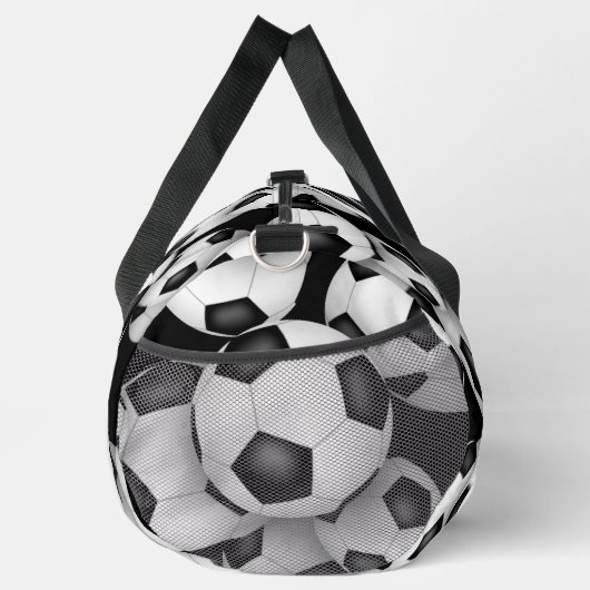 Voetballen Patroon Speler Naam Jersey Nummer Plunjezak (Rechts)