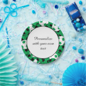 voetballen spelers | DIY-tekst | Groen Papieren Bordje (Feest)