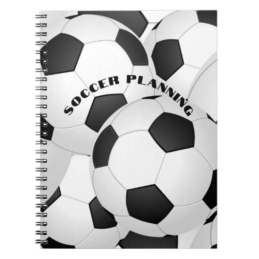 Voetballen Sport Notitieboek (Voorkant)