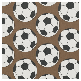 Voetballen Sports Brown Stof