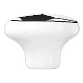 Voetballen trekknoppen voor de kamer van het kind keramische knop (Zijkant)