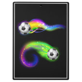 Voetballen voor klembordontvlamming klembord (Achterkant)