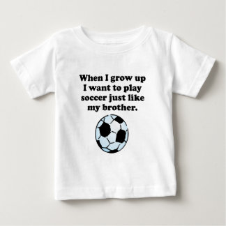 Voetballen zoals mijn broer
