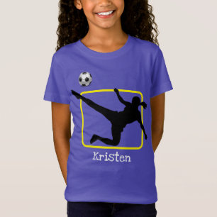 Voetballer Silhouet T-shirt