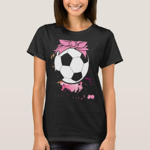 Voetballer Voor Meisje Doelman Kick Zuster Mot T-shirt