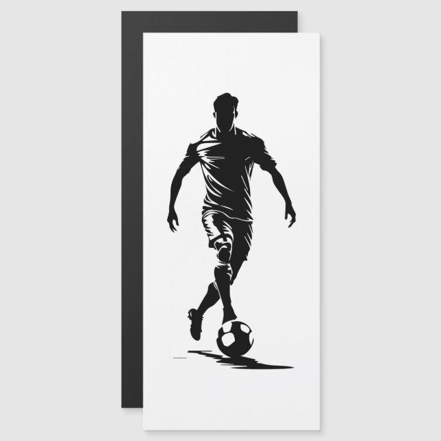 Voetbalman met bal (Voorkant / Achterkant)