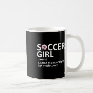 Voetbalmeisje Definitie Funny Voetbalmeisje  Koffiemok