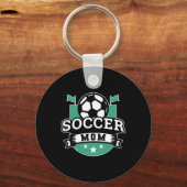 Voetbalmoeder _4 sleutelhanger (Voorkant)