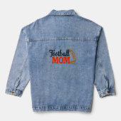 Voetbalmoeder Denim Jas Denim Jacket (Achterkant)
