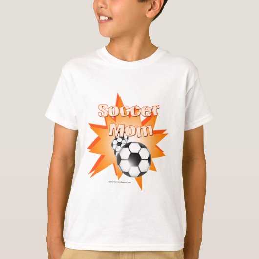 Voetbalmoeder T-shirt (Voorkant)