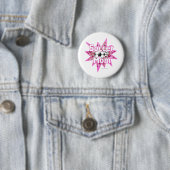 Voetbalmoederrozen Ronde Button 5,7 Cm (In situ)