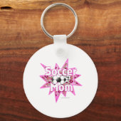 Voetbalmoederrozen Sleutelhanger (Voorkant)