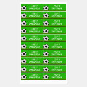 Voetbalnaam Kind Labels (Vel)