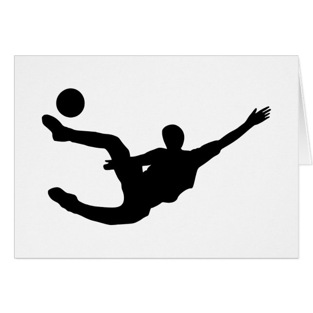 Voetbalspeler (Voorkant Horizontaal)
