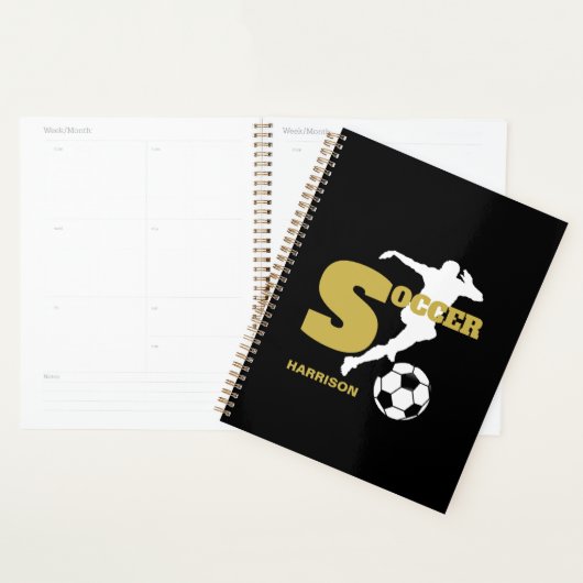 Voetbalspeler - Aangepaste afbeelding Planner (Display)