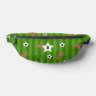 Voetbalspeler gepersonaliseerd heuptasje