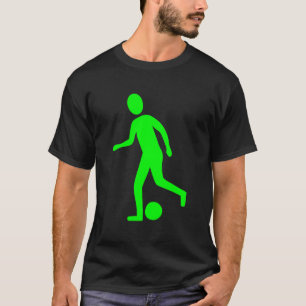 Voetbalspeler - Groen T-shirt