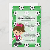 Voetbalspeler Kaart (Voorkant / Achterkant)