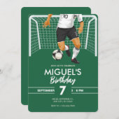 Voetbalspeler  kaart (Voorkant / Achterkant)