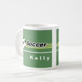 Voetbalspeler Koffiemok (Voorkant links)