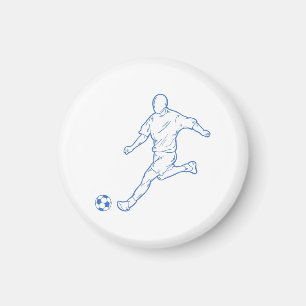 voetbalspeler magneet