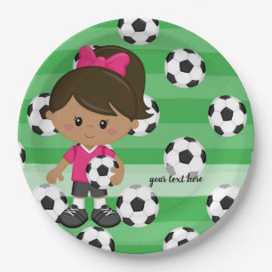 Voetbalspeler Papieren Bordje