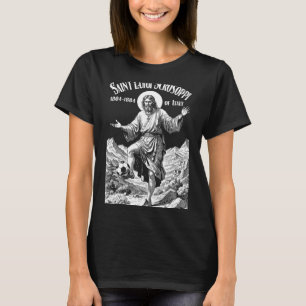 Voetbalspeler Patroon Heilige Luigi Scrosoppi Grap T-shirt