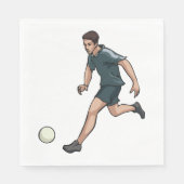 Voetbalspeler Servet (Voorkant)