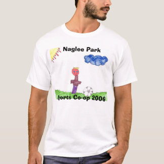 Voetbalspeler T-shirt