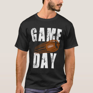 Voetbalspeler vintage T-shirt