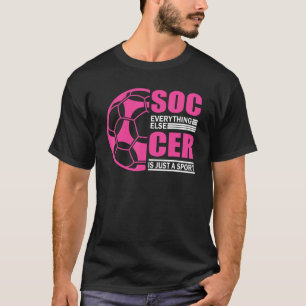 Voetbalspelers Voetbalteam Grafisch Vrouwen Meisje T-shirt