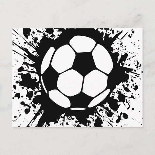 voetbalsplAT. Briefkaart (Voorkant)