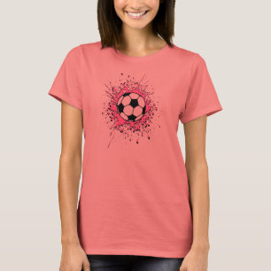 voetbalsplat. t-shirt