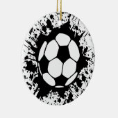 voetbalsplatt keramisch ornament (Rechts)
