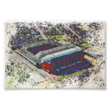 Voetbalstadion Kunst - Liverpool, Engeland