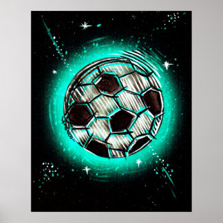 voetbalster poster