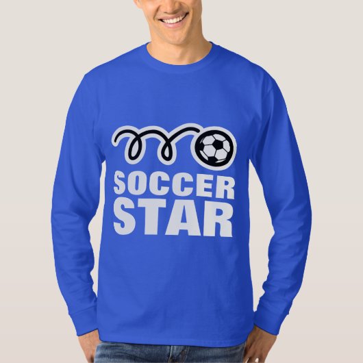 Voetbalster shirt (Voorkant)