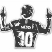 Voetbalster sticker (Voorkant)